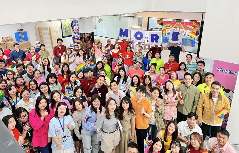 MORE Happiness – Pride Month 2025   “ซักรวม ไม่แยกสี เพราะที่นี่คือพื้นที่ของทุกคน”