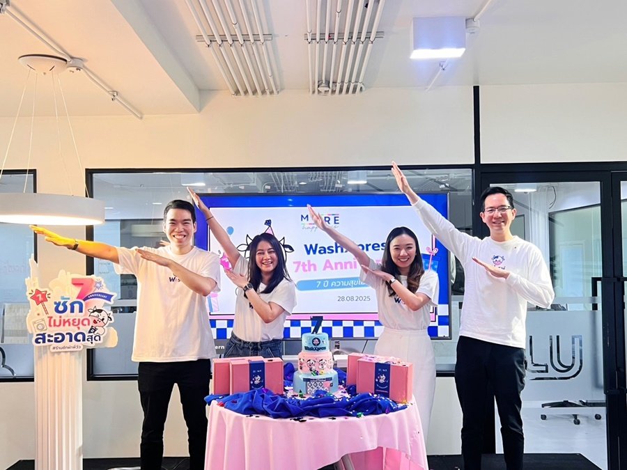WashXpress 7th Anniversary – 7ปีความสุขไม่หยุดซัก